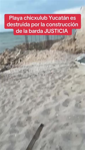 Destruction of Playa Chicxulub in Yucatán, Mexico