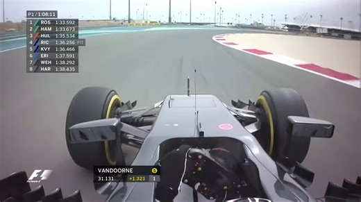 Formula 1 2016 - 2. Bahrain [FP1]