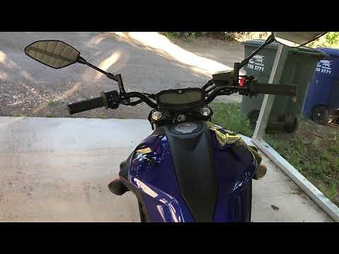 Yamaha MT 07 Renthal medium bars