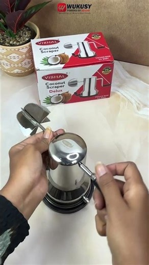 🥥 Manual Coconut Scraper Machine – Steel Kitchen Tool🔖 SKU: 5216 Price: ₹139.00#wukusy