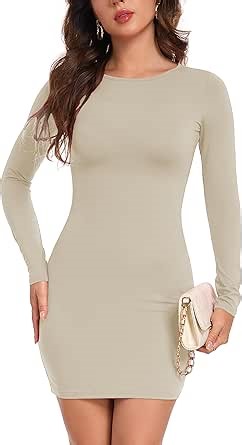 Vozobi Mini robe à fermeture éclair pour femme