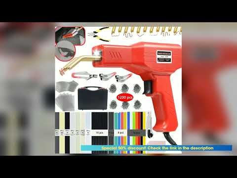 Hot Picks 220W Upgraded Plastic Welder 3 in 1, Plastic Repair Welder Kit Hot Stapler Kit For Car Bu