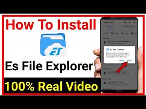 How To Install Es File Explorer in Mobile || es file explorer download link 2020 | es file explorer