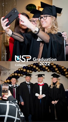 On Wednesday 18 January 2023 USP College graduates celebrated their achievements after successfully completing their courses in the 2022 academic year. A total of 60 students graduated from various programmes, which included the Foundation Degree in Early Years, the BA (Hons) Degree in Education Studies & Early Years, the BSc (Hons) Degree in Health Promotion & Social Care, the HNC in Computing, the HND in Creative Media Production and the HND in Business. Well done to all our graduates, and all