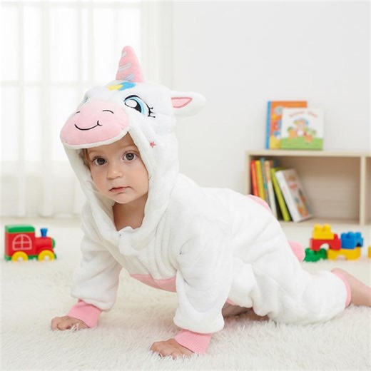 Baby Unicorn Costume Newborn Romper, Infant Unicorn Outfit, Cute Baby Romper Suit, Cartoon Animal Onesie Pajamas - Etsy