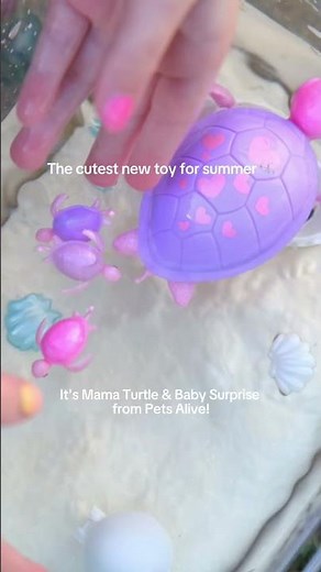 Mama Turtle is the toy of the summer! 🌊