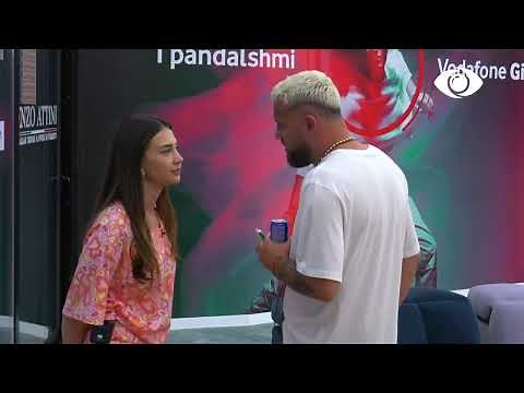 "Është emocional"/ Luizi dhe Kiara bisedojnë për Bledin - Big Brother Albania Vip 2
