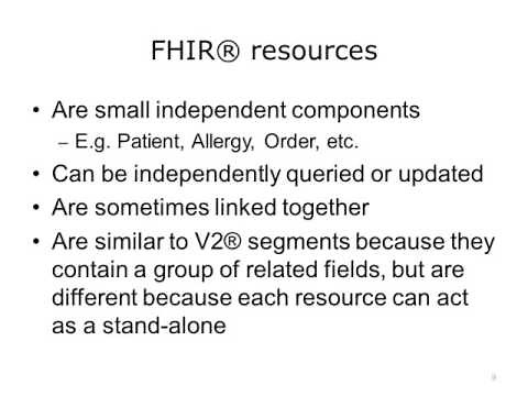 Introduction to HL7 FHIR