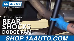 How to Replace Rear Shocks 2002-10 Dodge Ram 1500