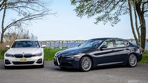 BMW 3 Series vs Alfa Romeo Giulia -- Car and Driver Test
