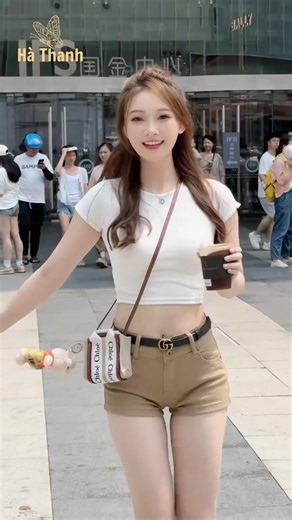 Lady style: Chinese girl street fashion #chinesefashion #outfits #style