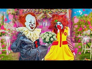 The WEDDING of IT the Clown and Ronald McDonald's Mom!