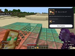 Wax On, Wax Off Trophy Guide | Minecraft