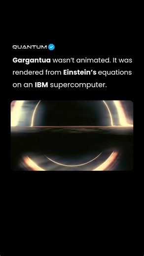 This black hole wasn’t animated. It was rendered from Einstein’s equations.
