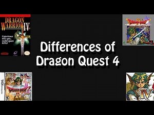 Dragon Quest 4 All Versions Differences