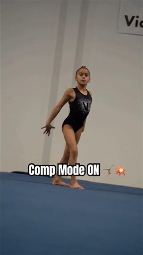Air time. Control. Power.Comp mode: ON. 🔥#BackLayout #Gymnastics #Shorts #usagymnastics #skills