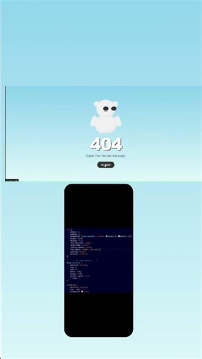how to build a 404 error yet lost using html css and javascript #coding #coding pat#html
