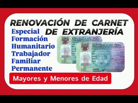 Renewal of the Alien Registration Card / All Immigration Statuses