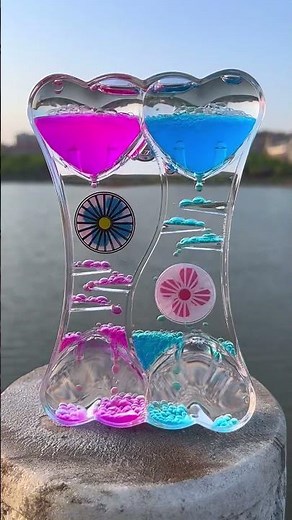 Product Link in Bio ( # 1406 ) ‪@MaviGadgets‬ 1️⃣ Double Floating Hearts Hourglass