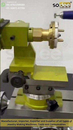 Diamond Cutting Faceting Machine | Precision Gem Cutting by Sodee Jeweltech #shorts