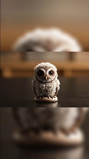 Paste Turns Into an Owl 🦉😱 #ytshorts #shorts #asmrshorts #relaxing #cute