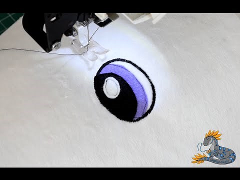 Creating plush detail without an Embroidery Machine