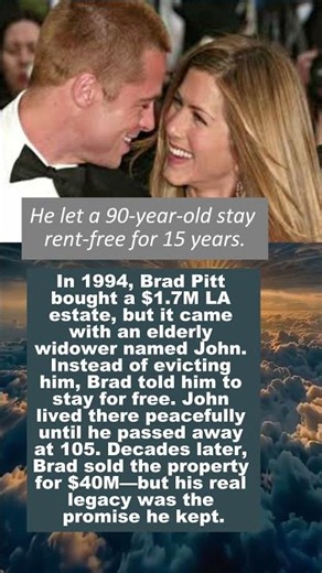 Brad Pitt's Secret 40 Million Dollar Promise
