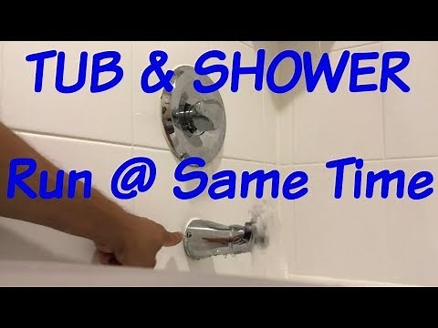 Shower Runs When Tub Runs