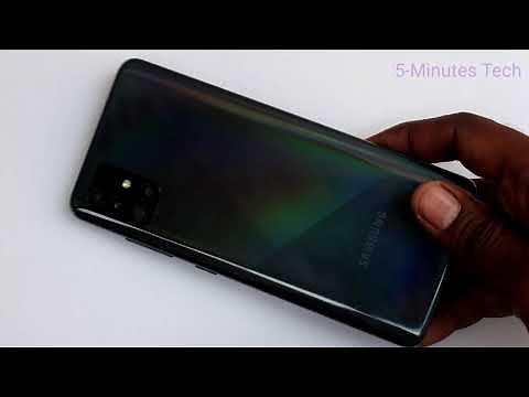 How to set personal hotspot in Samsung Galaxy A51