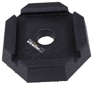 Replacement Pad for SnapPad XTRA Square 6 Jack Pad System - 6" Square Foot - Qty 1 SnapPad RV Jack P