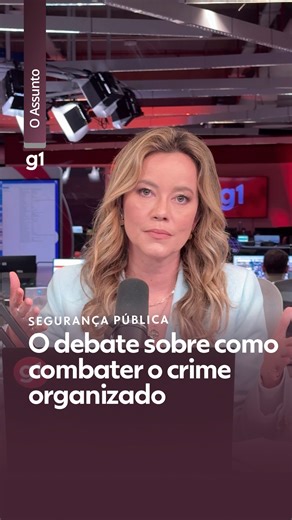 🎧 O Assunto - Como resolver a questão política no combate ao crime organizado? Em conversa com @NatuzaNery, o professor da FGV e membro do Fórum Brasileiro de Segurança Pública, Rafael Alcadipani, analisa os discursos e ações neste tema. Você pode ouvir #OAssunto no #g1, no YouTube ou em sua plataforma de áudio preferida. | g1 - O Portal de Notícias da globo