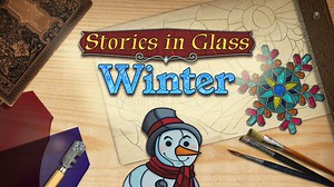Can you put the winter magic together in these forty stained-glass...