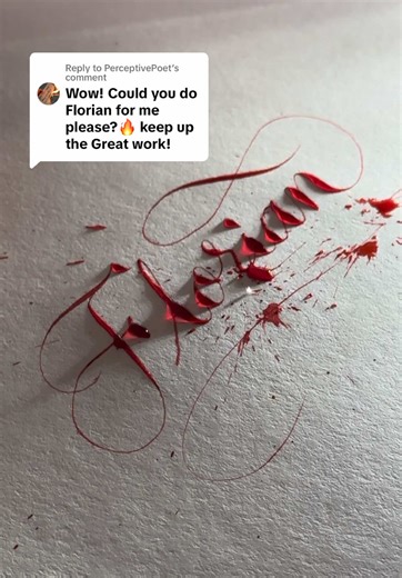 Exploring Calligraphy ASMR with Florian