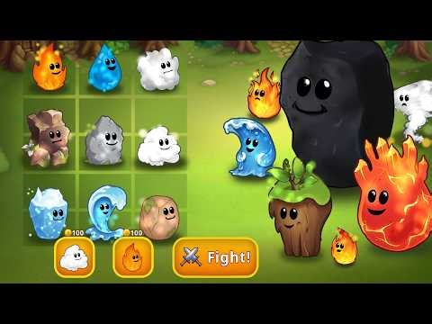 ELEMENT MERGE - Element Monster Merge Master | Android Game Merge Battles
