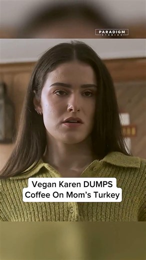 Crazy Vegan Ruins Thanksgiving #shorts