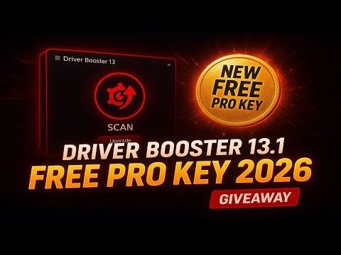 IObit Driver Booster 13.1 PRO Key FREE 🔥 | Best Driver Updater Giveaway 2026 🚀 100% Working Code