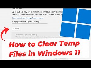 How to Clear Temp Files in Windows 11 (Free Space)