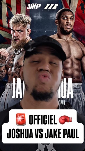 🤯🚨 OFFICIEL ANTHONY JOSHUA AFFRONTERA JAKE PAUL Honnêtement… grosse déception. C’est un combat que je n’avais vraiment pas envie de voir. Mais puisque c’est signé… j’espère qu’Anthony Joshua va l’éteindre au premier round. KO direct. Dites-moi ce que vous en pensez dans les commentaires 👇🔥 @anthonyjoshua @jakepaul #AnthonyJoshua #JakePaul #Boxing #Boxe #BoxingNews #FightNews #Combat #Knockout #KO #AJ #BoxingLife #BoxingTalk #FightNight #BreakingNews #BoxingCommunity #BoxingWorld #CombatSport