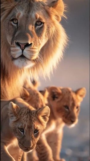 Why Male Lions Protect Cubs | The Shocking Truth of Lion Behavior