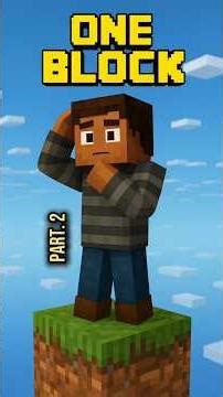 QUASE PERDI TUDO NO VOID! 🔥 (One Block #02) #minecraft #shorts