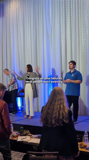 Congrats on your failures. Most people don't even try.