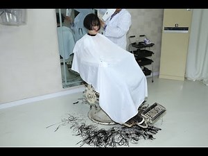 fhaircut-1269 haircut BOB headshave 坊主頭に剃る 剃光头 剪短发 短髪にする perm hair 断发 Rasierten Kopf Tête rasée