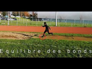 Apprentissage foulées bondissantes pour le triple bond