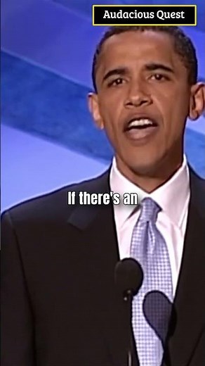 Barack Obama's Famous Iconic Speech | Shorts