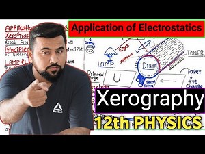 XeroGraphy 🔥| Photocopier | Class 12 PHYSICS | Application of Electrostatics