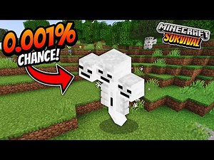 I Collected Every RARE MOBS In Minecraft Survival😰!