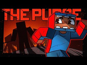 IT'S PURGE DAY!! ALL CRIME IS LEGAL - Minecraft! The Purge SMP