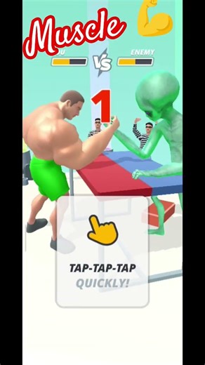 MUSCLE GAME 💪#muscle#games #gameplay #gym