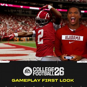 Your first look at #CFB26 gameplay with Cover Athlete Ryan Williams himself! 💪 🎮 Watch Here ➡️ youtu.be/Ua9AZ66C1tQ | EA SPORTS College Football