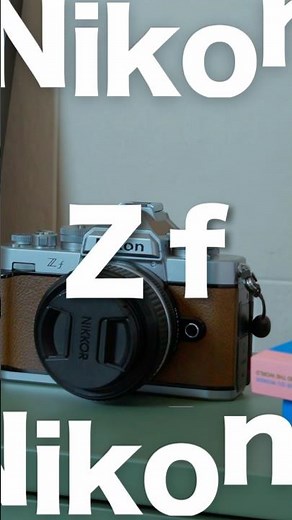 Introducing the Cutest Nikon Camera, the Zf #nikonzf